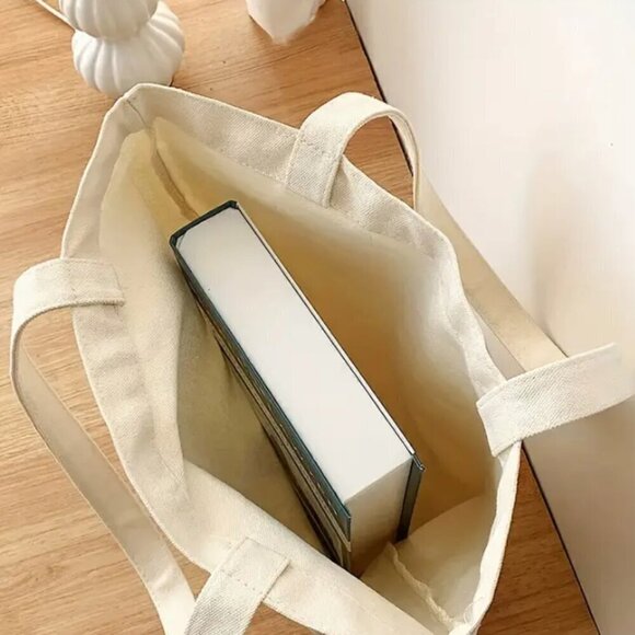 More Pride Less Prejudice Canvas Tote Bag Pride Reusable - Picture 4 of 4